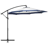 thumbnail of Outsunny Ombrellone da Giardino 3x2 m a Braccio con Base a Croce Blu