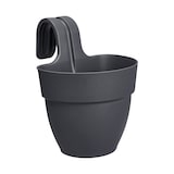 thumbnail of Elho Vibia Campana Easy Hanger Balkonkasten Schwarz Rund Kunststoff 2.8L