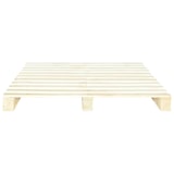 thumbnail of vidaXL Palettenbett Massivholz Kiefer 200×200 cm
