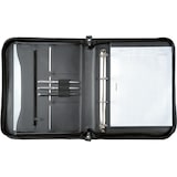 thumbnail of Alassio Ringbuchmappe A4 LIMONE Leder Aktenmappe Arbeitsmappe Auftragsmappe Businessmappe Konferenzmappe schwarz 30014