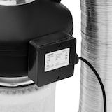 thumbnail of hillvert Kit aspirazione aria - Filtro ai carboni attivi, ventilatore a tubo, tubo di scarico - 382,2 m³/h - Uscita Ø 125 mm