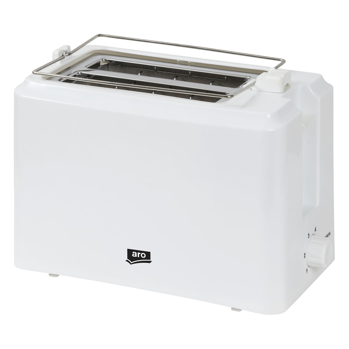 aro Toaster TA625 mit 2 Schlitzen, 750 W, Weiß