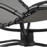 thumbnail of tectake Tumbona de jardín TOULON ergonómica con función oscilante  Gris