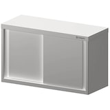 thumbnail of Stalgast Edelstahl Hängeschrank mit Schiebetüren 1700x400x600 mm, verschweißt