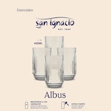 thumbnail of San Ignacio – 12-teiliges Geschirrset aus Opalglas Weiß mit 4 Gläsern aus klarem Kristallglas à 380 ml