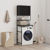 thumbnail of vidaXL Waschmaschinenschrank Schwarz 68x48,5x194 cm