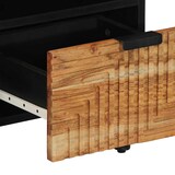 thumbnail of vidaXL TV-Schrank mit Regal Braun 100 x 33.5 x 46 cm Massivholz Akazie