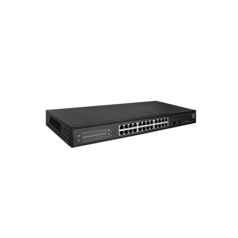 Hilbert Gigabit Smart Lite Switch 26-Port, 24x Gbit RJ45, 2x Gbit SFP