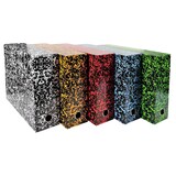 thumbnail of Exacompta Cod. 89720E - Scatola per progetti Annonay dorso 90mm, consegnata montata, carta stampata verniciata - 25,5x34cm assortite  - Cf. da  5 pz.