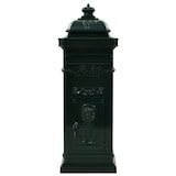 thumbnail of vidaXL Säulenbriefkasten Aluminium Vintage-Stil Rostfrei Grün