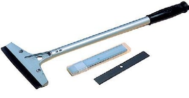 Matfer Grattoir à manche pour plancha 25 cm + 10 lames