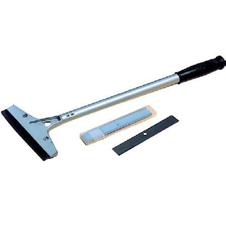 Matfer Grattoir à manche pour plancha 25 cm + 10 lames
