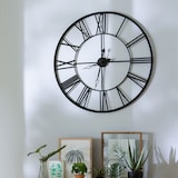 thumbnail of Atmosphera - Orologio meccanico in metallo Ø69,5x4cm in nero