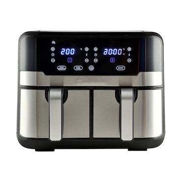 Masterpro - Fritadeira a Ar 2400W 9L com 11 Funções e Cesta Antiaderente - Rocket Duo 900