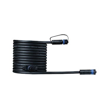 Paulmann Plug & Shine Câble 5m 2 sorties IP68 Noir 93927