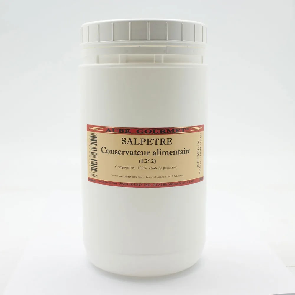 MesZépices - Nitrate de potassium alimentaire E252 (Salpêtre) - Sachet de 250 g