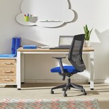 thumbnail of ROCADA, poltrona con regolazione lombare sincronizzata. Vede dimensioni 680x680x1090mm