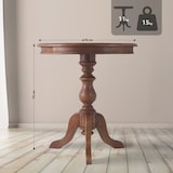 thumbnail of Table d'appoint Wiva 70 cm Marron