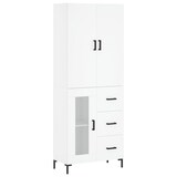 thumbnail of Helloshop26 - Buffet Sideboard Kommode Kleiderschrank Aufbewahrungsmöbel Organizer Küche Wohnzimmer Lounge hoch 69,5 x 34 x 180 cm 02_0032584