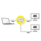 thumbnail of VALUE 4K HDMI Video-Splitter, 2-fach