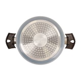 thumbnail of San Ignacio Noia - Conjunto de 2 panelas Ø20/Ø24cm com tampa em alumínio prensado, cor azul, e conjunto de 5 utensílios de silicone e madeira