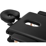 thumbnail of physa Massageliege klappbar - 2 Zonen - 185 x 60 x 62 - 86 cm - 220 kg - schwarz