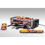 thumbnail of Unold 48760 RACLETTE Delice Basic für bis zu 8 Personen, Große, rechteckige Naturstein-Grillplatte