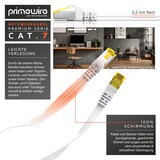 thumbnail of Primewire LAN-Kabel CAT.7, RJ-45 (Ethernet), CAT 7 Flachband U/FTP Gigabit Netzwerkkabel 10 Gbit/s Patchkabel - 5m