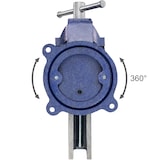 thumbnail of tectake Étau de serrage, établi, Enclume, Plateau Base tournante  Bleu