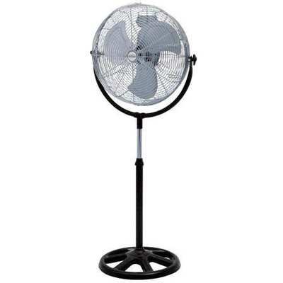 Orbegozo ventilador de pie industrial PWS 1950, 3 velocidades, altura e inclinación regulables, aspas metálicas, 50 cm diámetro, 155 W