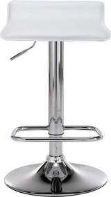 thumbnail of CHEFGASTRO 2er Set Barhocker SPLIT HxBxT 65x38x41cm Kunstleder Weiß Barstuhl