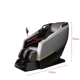 thumbnail of Massagesessel, Zero-Gravity Liegesessel, Tiefenmassage, mit Heizfunktion, Vollmassage, Bluetooth SL Schienen Grau L140×B73×H106cm /A001-Hui/