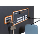 thumbnail of ARREGUI Plus C 181050 Caja fuerte de empotrar con cerradura certificada de llave y codigo, Caja doble Seguridad Fundo extensible, 32 x 42 x 20/30 cm