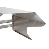 thumbnail of Garagem para cortador de relva robótico HWC-L43, abrigo de telhado para cortadores de relva, metal 40x59x69cm ~ aço inoxidável