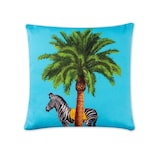 thumbnail of Excelsa cuscino Le Cirque Du Marrakech cotone 45x45 cm azzurro