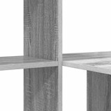 thumbnail of vidaXL Schreibtisch Graues Sonoma 131,5 x 50 x 106,5 cm Holzwerkstoff
