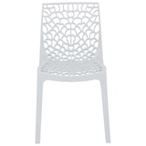 thumbnail of METRO PROFESSIONAL Sedia impilabile da esterno Maurage, plastica, 52 x 51 x 81 cm, bianco