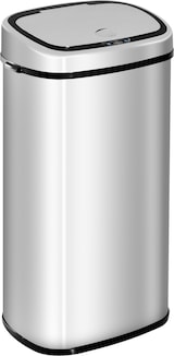thumbnail of Abfalleimer Edelstahl Silber 68L mit Sensor, manuelle Steuerung