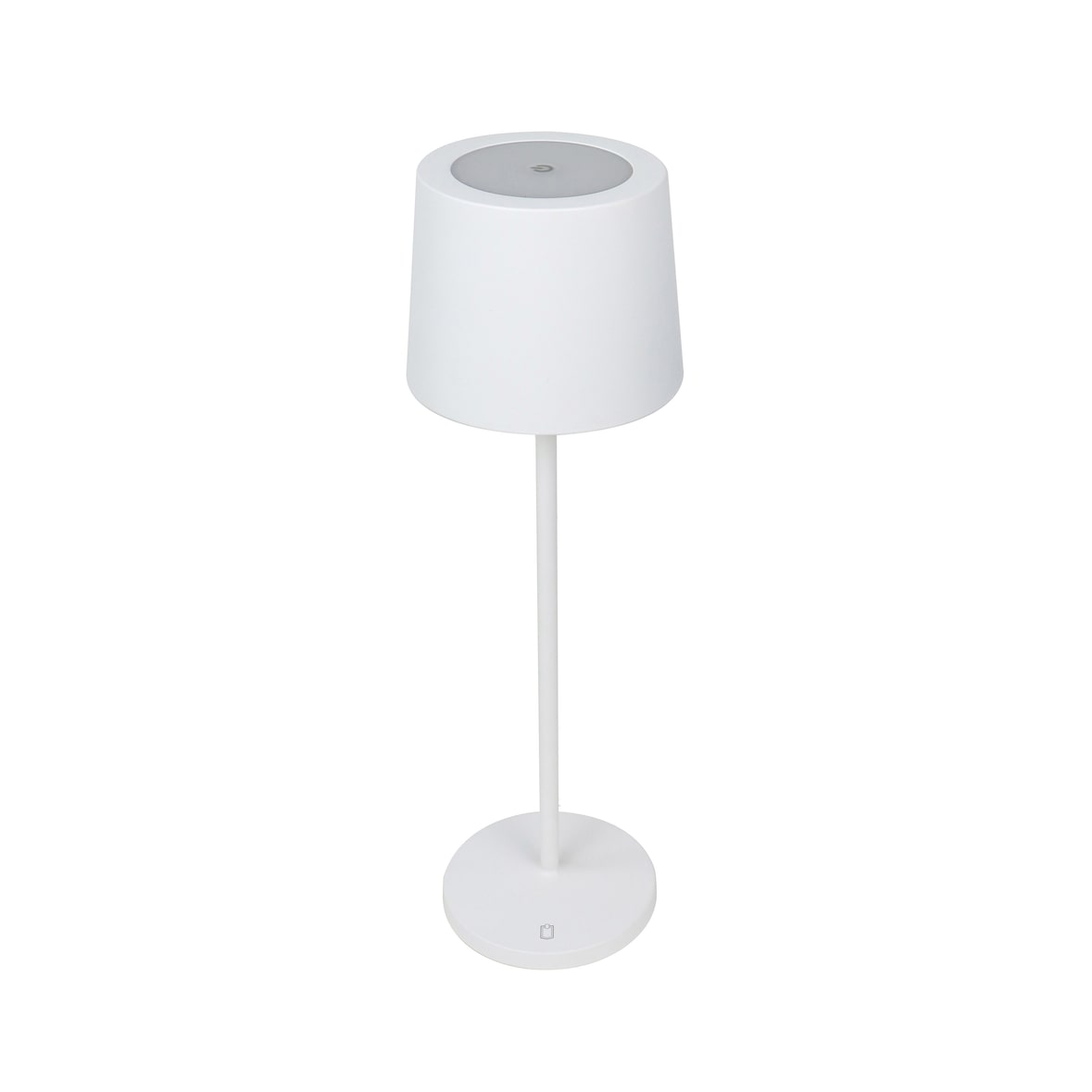 METRO PROFESSIONAL LED-Tischlampe 2er Set, Aluminium/Polycarbonat, Ø 11 x 38.5 cm, USB Anschluss, Touch Control, dimmbar, wasserdicht, weiß