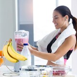 thumbnail of Relaxdays Bananenhalter mit rundem Standfuß, Bananenhaken, Obstaufbewahrung, Bananen, Trauben, verchromtes Eisen, silber