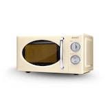 thumbnail of Microondas Sin Grill Retro con 6 Niveles de Potencia - 20L - 700w, Beige