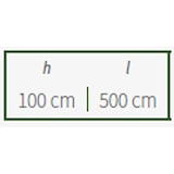 thumbnail of Garden Friend Prato verde H. 100 x L. 500 cm Luxury 20 mm