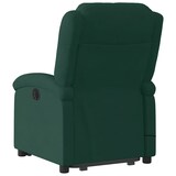 thumbnail of vidaXL Massagesessel mit Aufstehhilfe Dunkelgrün Samt