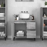 thumbnail of vidaXL Badschrank Grau Sonoma 65x33x60 cm Holzwerkstoff