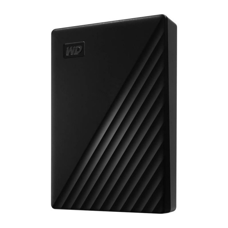 Western Digital WD My Passport 4 TB Externe Festplatte 6.35 cm (2.5 Zoll) USB-A (USB 3.2 Gen 1) Schwarz WDBPKJ0040BB