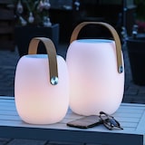 thumbnail of LED Lautsprecher Terrassenleuchte Bluetooth wiederaufladbar H: 32cm