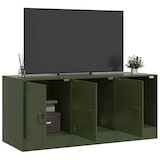 thumbnail of vidaXL TV-Schrank Olivgrün 99x39x44 cm Stahl