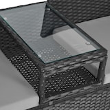 thumbnail of SVITA CHICAGO rotan bank tuinbank lounge zithoek zwart