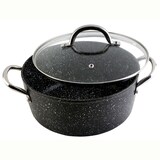 thumbnail of Wecook Granite, Cazuela Alta 24 cm Inducción, Aluminio Forjado, Antiadherente Ecológico sin PFOA, Vitrocerámica, Negro