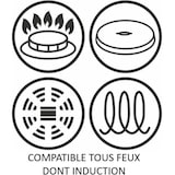 thumbnail of Lagostina sfiziosa 24 pz set di pentole in acciaio inox adatte ad induzione
